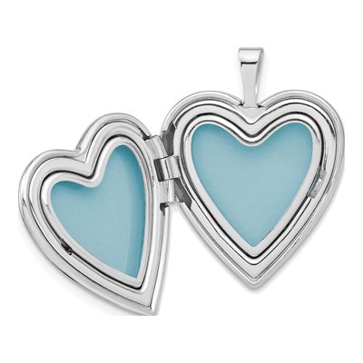 Sterling Silver Heart Locket – view 5