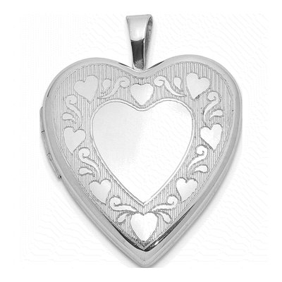 Sterling Silver Heart Locket