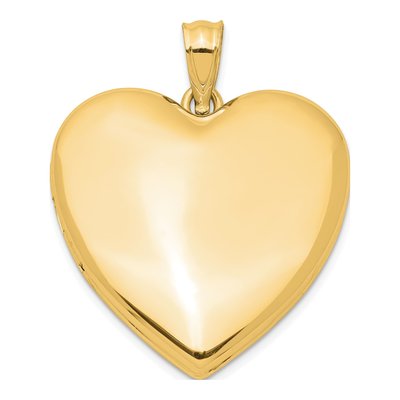 Gold-Plated Sterling Silver Heart Locket