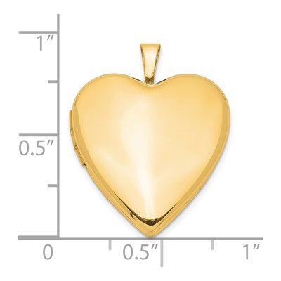 Gold-Plated Sterling Silver Heart Locket – view 4