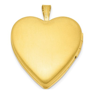 Gold-Plated Sterling Silver Heart Locket – view 5