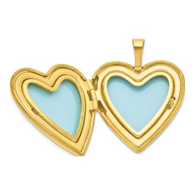 Gold-Plated Sterling Silver Heart Locket – view 6