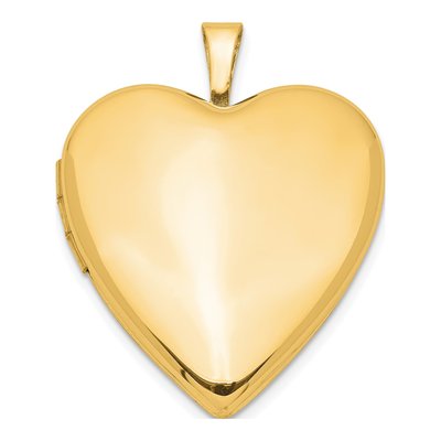 Gold-Plated Sterling Silver Heart Locket