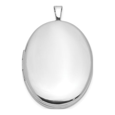 Sterling Silver Oval Ash Holder Locket