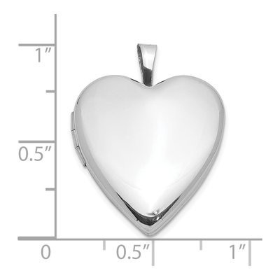 Sterling Silver Heart Ash Holder Locket – view 6