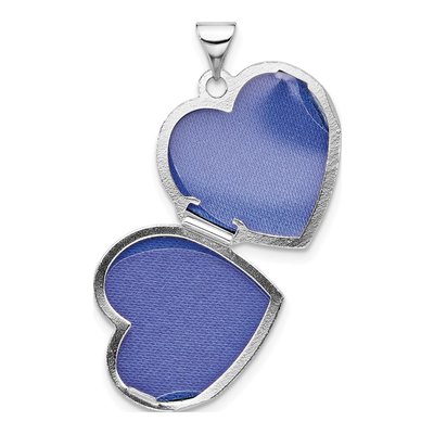 Sterling Silver Diamond Always My Mom Heart Locket – view 5
