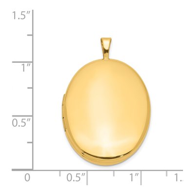 14K Gold-Filled Oval Locket – view 4