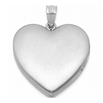 Sterling Silver Heart Locket – view 4