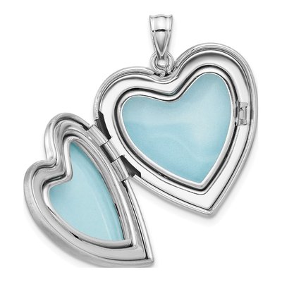 Sterling Silver Heart Locket – view 5