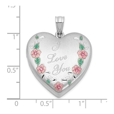 Sterling Silver Heart Locket – view 6