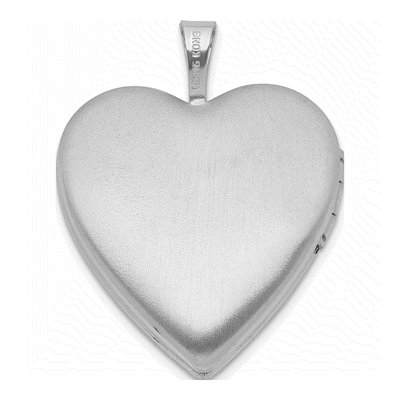 Sterling Silver Floral Mom Heart Locket – view 4