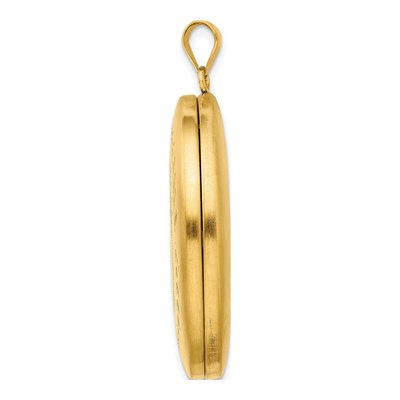 14K Gold-Filled Filled Oval Locket – view 3