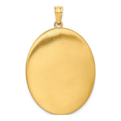 14K Gold-Filled Filled Oval Locket – view 4
