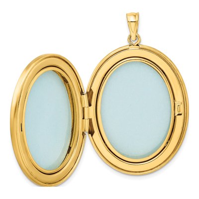 14K Gold-Filled Filled Oval Locket – view 6