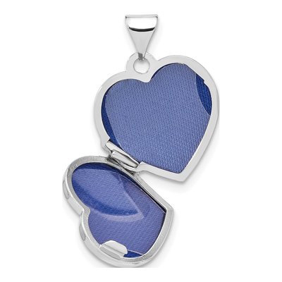 Sterling Silver Dove Heart Locket – view 5