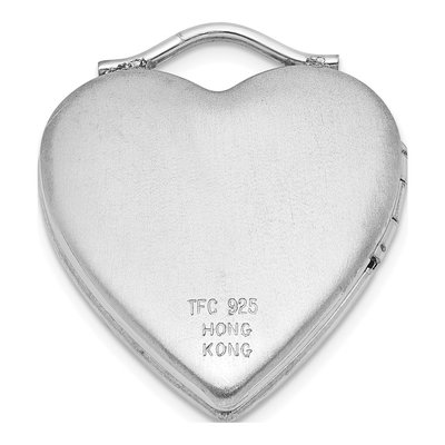 Sterling Silver Heart Locket – view 3