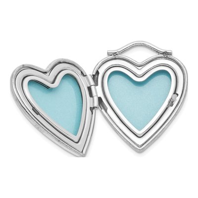 Sterling Silver Heart Locket – view 4