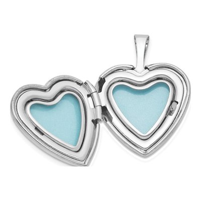 Sterling Silver Heart Locket – view 4