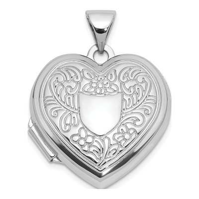 Sterling Silver Heart Locket