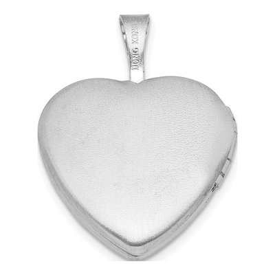 Sterling Silver Fish Heart Locket – view 3