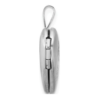 Sterling Silver Unicorn Heart Locket – view 3
