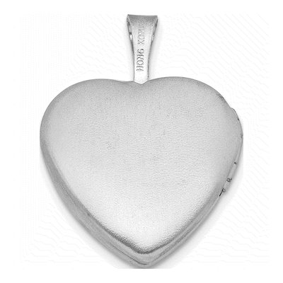 Sterling Silver Unicorn Heart Locket – view 4
