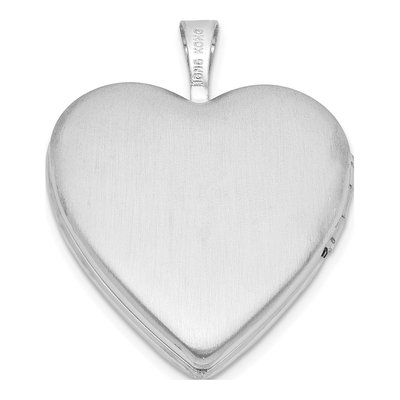 Sterling Silver Heart Locket – view 3