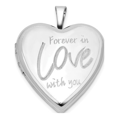 Sterling Silver Heart Locket