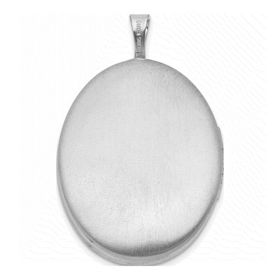 Sterling Silver Filigree Oval Locket – view 4