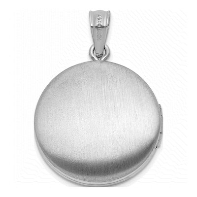 Sterling Silver CZ Mom Moon Stars Locket – view 3