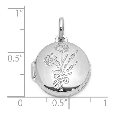 Sterling Silver Granddaughter Reversible Locket – view 5