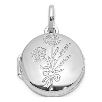 Sterling Silver Granddaughter Reversible Locket