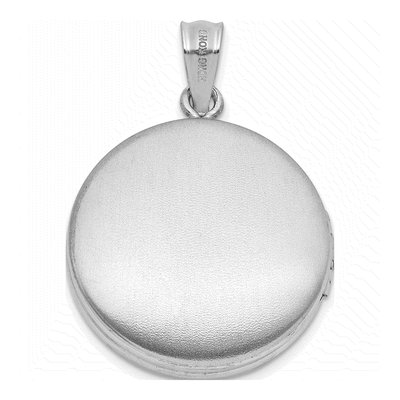 Sterling Silver Celtic Knot Round Locket – view 4