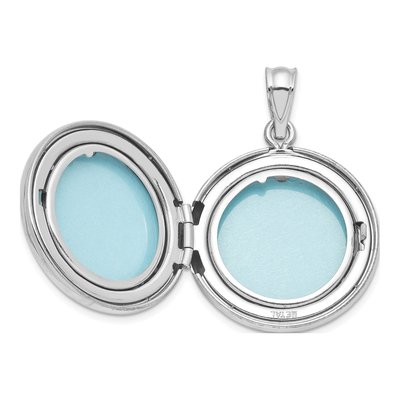 Sterling Silver Celtic Knot Round Locket – view 5