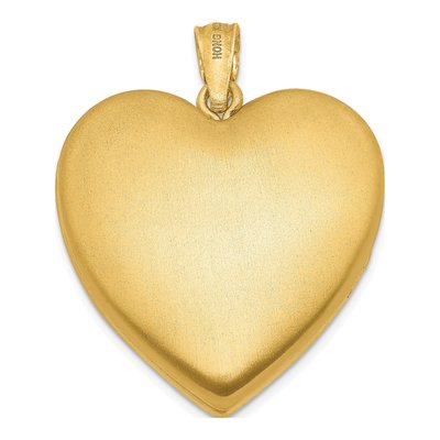 14K Gold-Filled Grandma Heart Locket – view 3