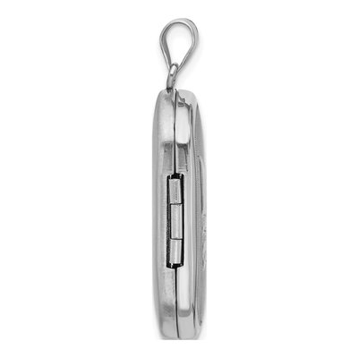 Sterling Silver Flag Locket – view 2