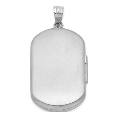 Sterling Silver Flag Locket – view 3