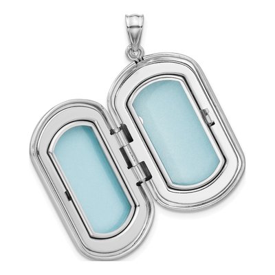 Sterling Silver Flag Locket – view 4