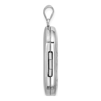 Sterling Silver Tree of Life Rectangle Locket – view 3