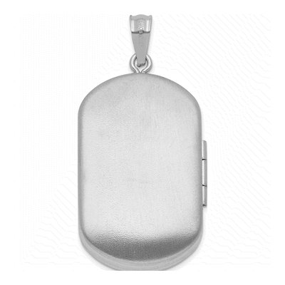 Sterling Silver Tree of Life Rectangle Locket – view 4