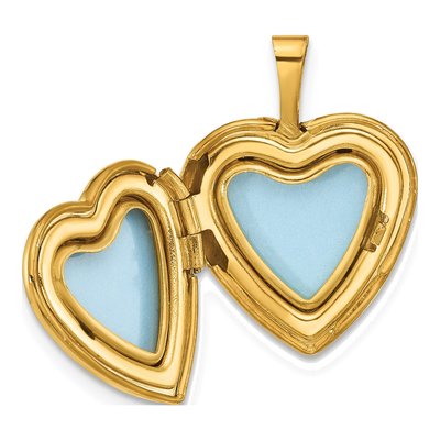 14K Gold-Filled Filled Heart Locket – view 4