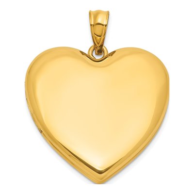 14K Gold-Filled Filled Heart Locket