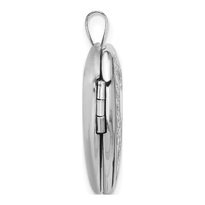 Sterling Silver Heart Locket Necklace Set – view 3