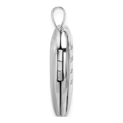 Sterling Silver I Love You Locket Necklace, 18 in – view 3