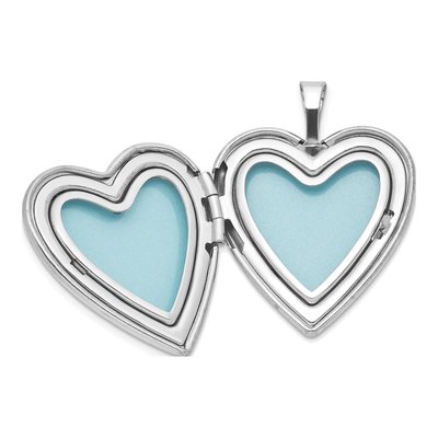 Sterling Silver I Love You Locket Necklace, 18 in – view 6