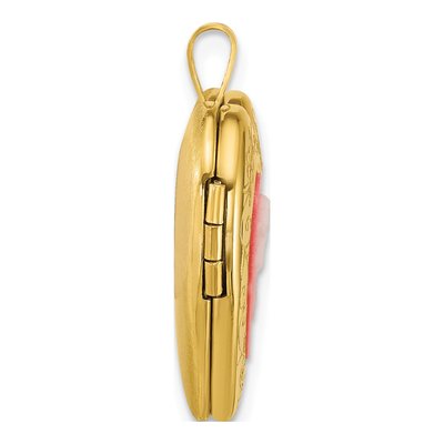 Gold-Plated Sterling Silver Heart Locket – view 2