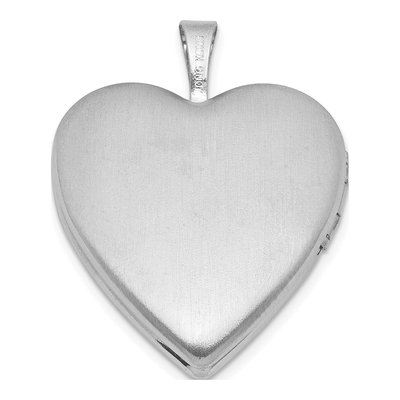 Sterling Silver Heart Locket – view 3