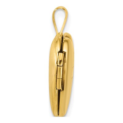 Gold-Plated Sterling Silver Heart Locket – view 2
