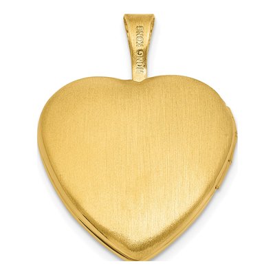 Gold-Plated Sterling Silver Heart Locket – view 3