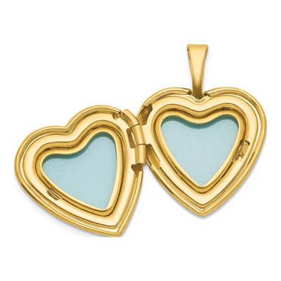 Gold-Plated Sterling Silver Heart Locket – view 4